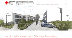 Desktop Screenshot of drk-haus-ravensberg.de